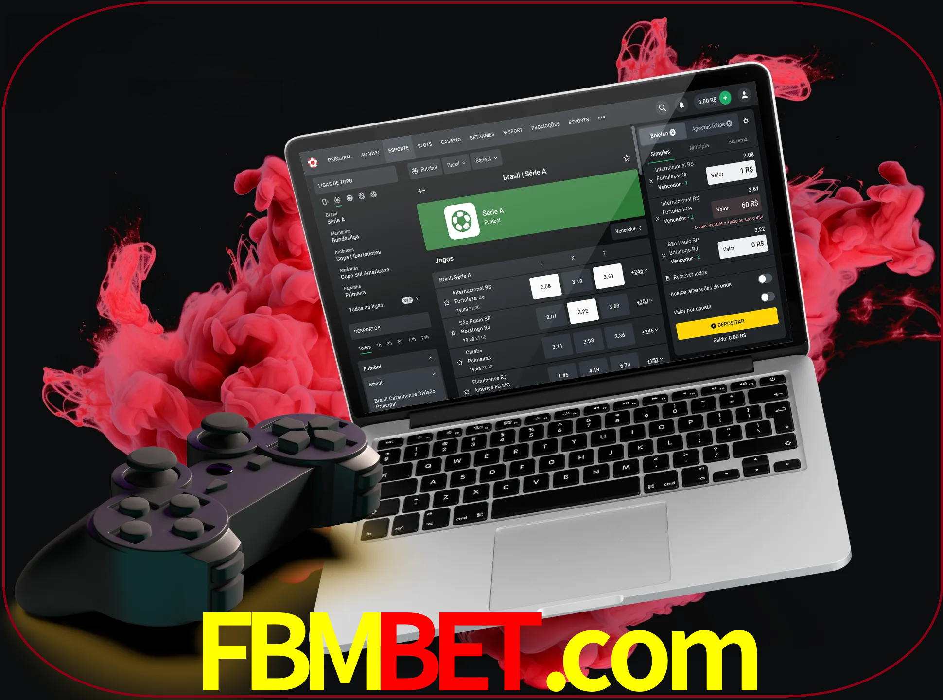 Visite a secção especial de jogos de vídeo em fbmbet para descobrir em que jogos pode apostar e ganhar muito dinheiro.