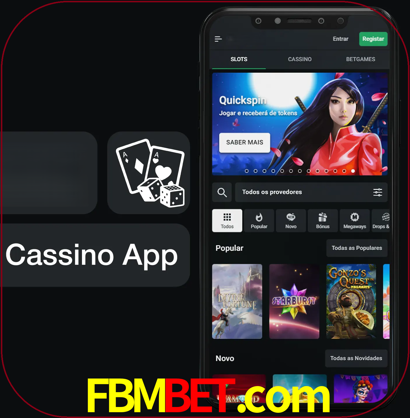 Jogue jogos de cassino e ganhe.