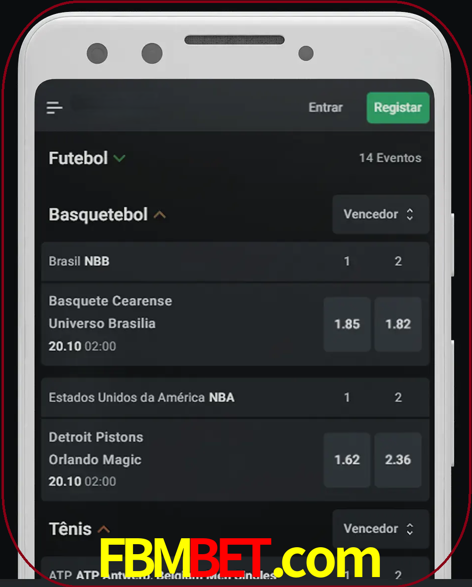Aposte e assista aos esportes em formato ao vivo.