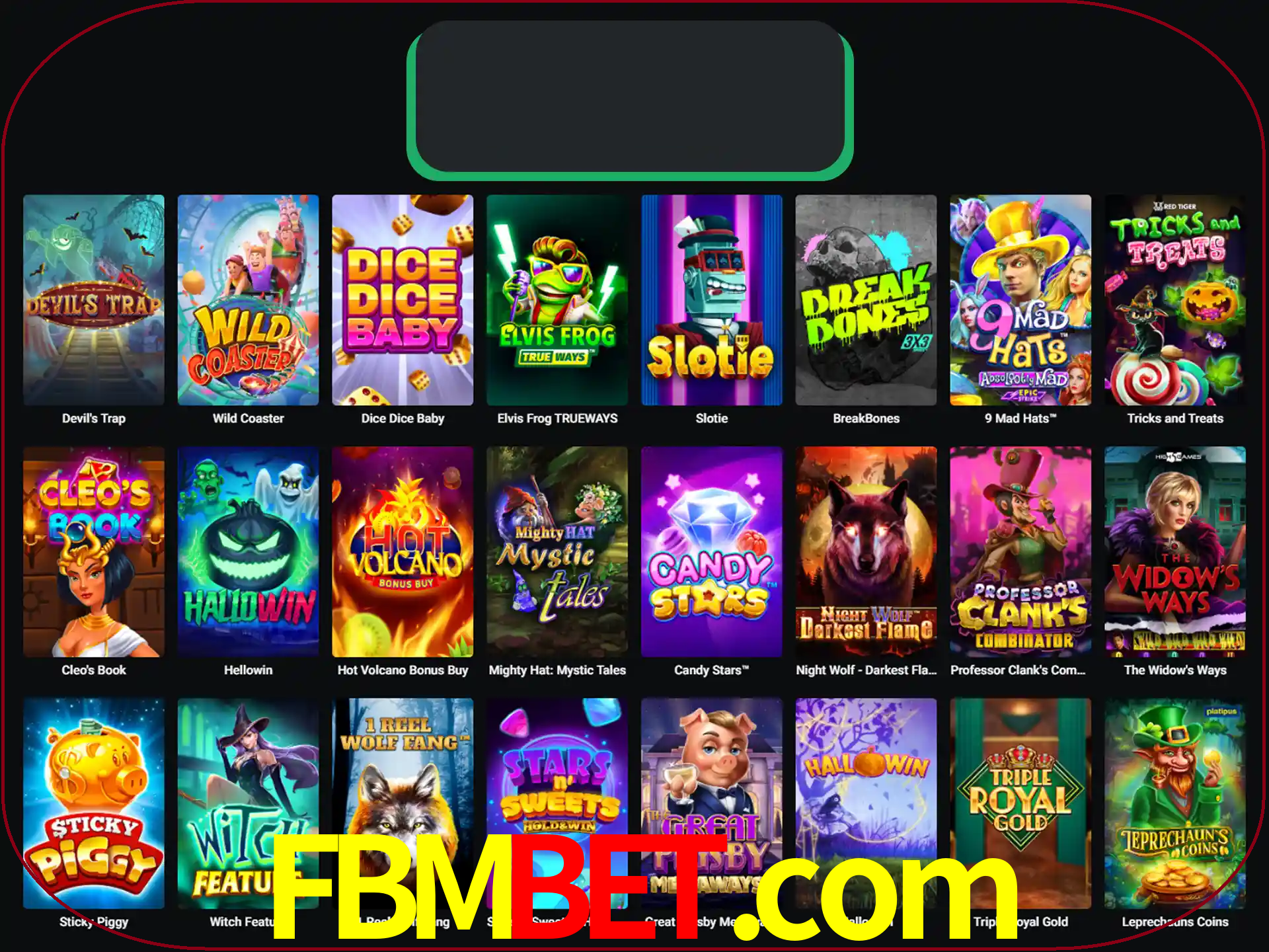 Procure por seus amados jogos de slot.