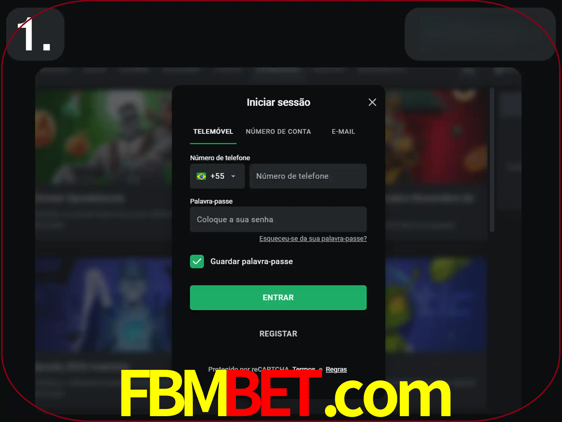 Acesse o site.